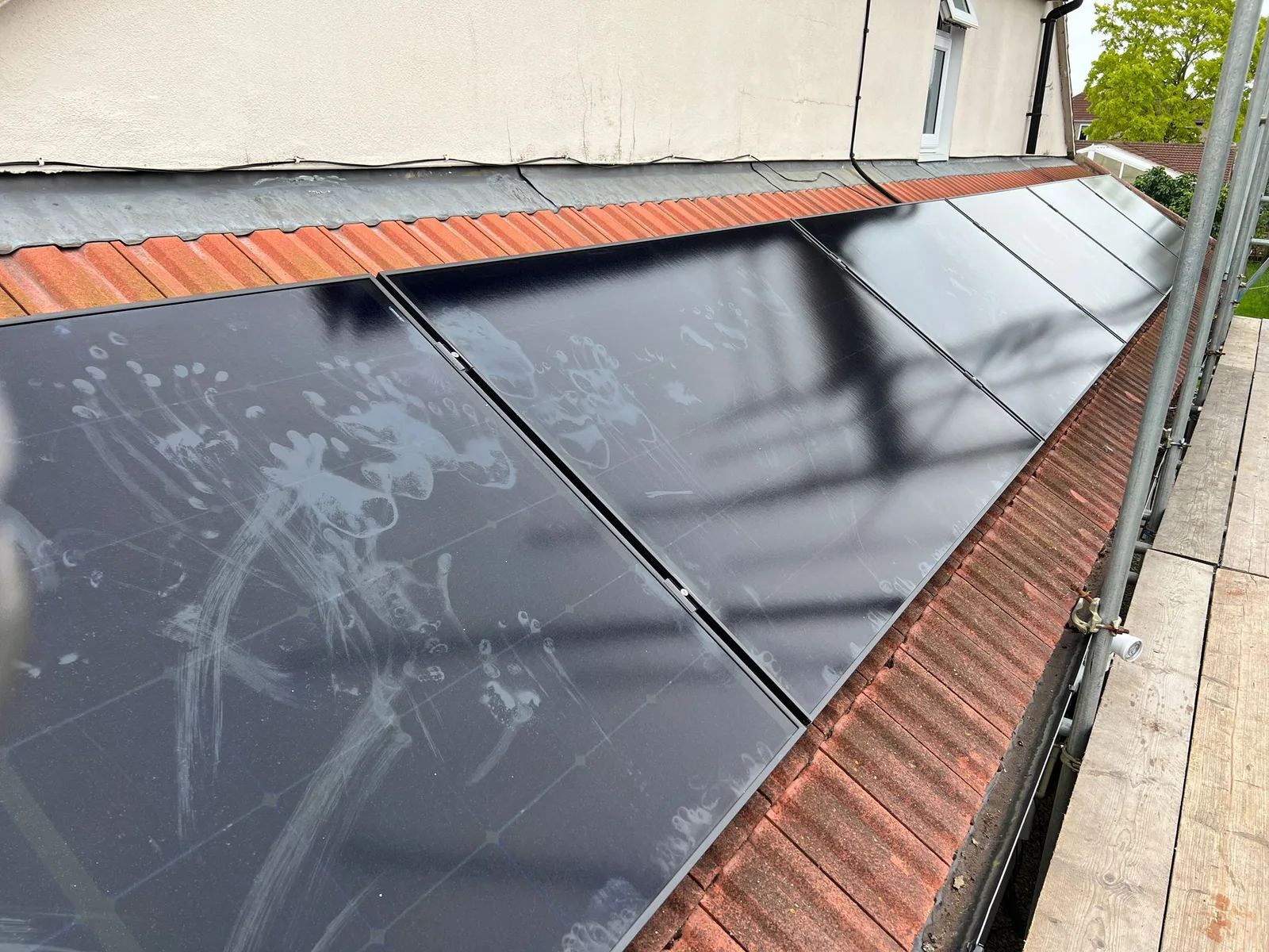 Solar panels on a home roof in Havering, Essex: 18 panels, 7.2 kWp