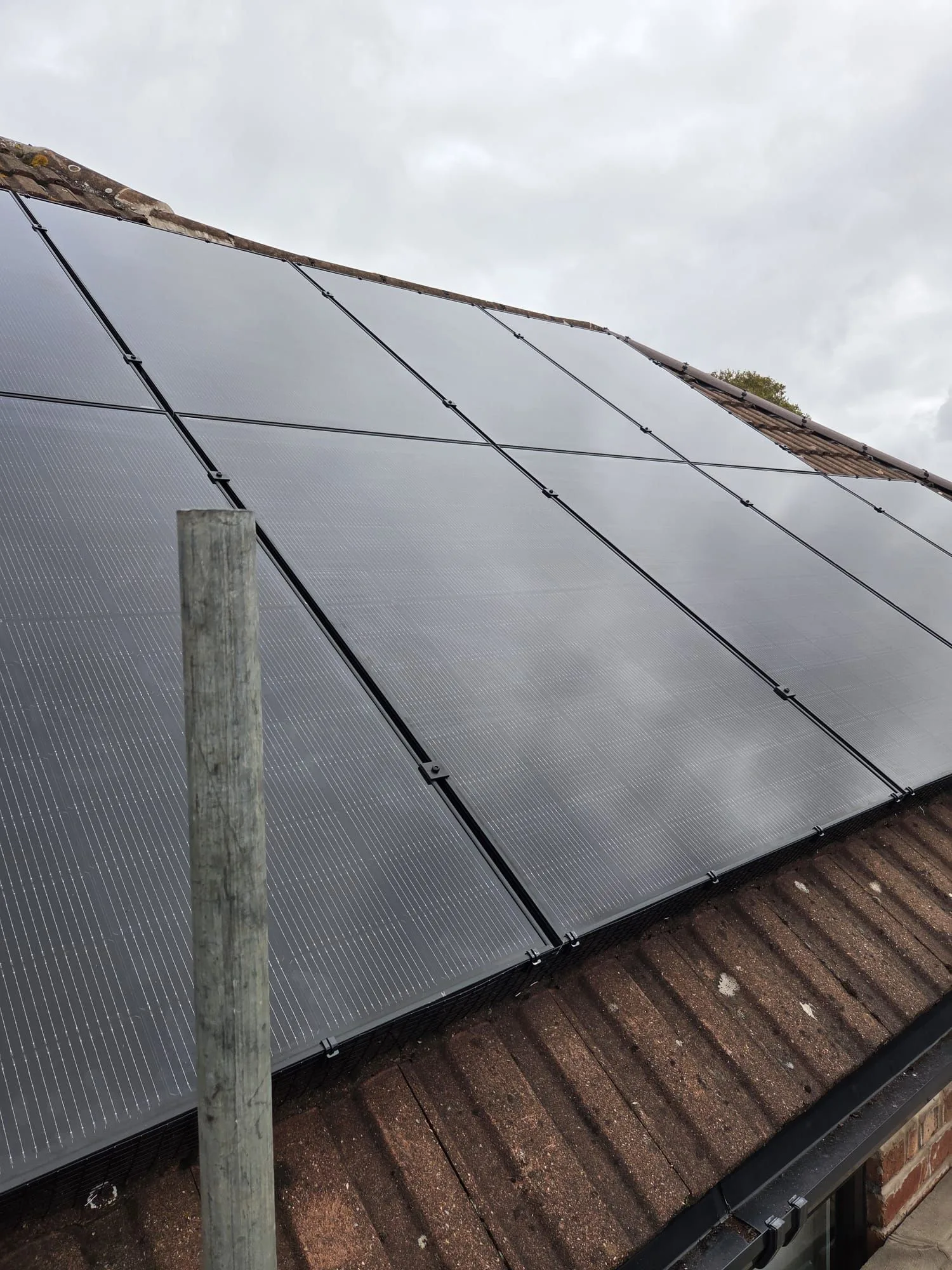 Solar panels on a home roof in Sefton: 12 panels, 5.7 kWp
